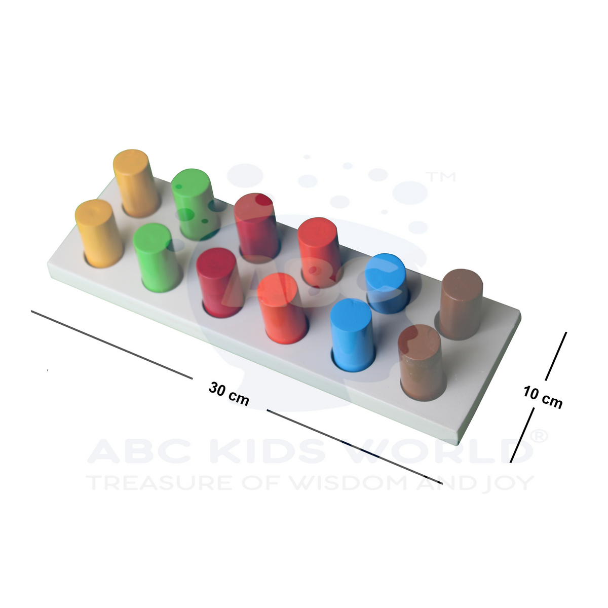 Color Pairing Cylinders – ABC KIDS WORLD